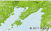 Physical 3D Map of Vladivostok