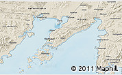 Shaded Relief 3D Map of Vladivostok