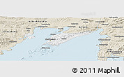 Classic Style Panoramic Map of Vladivostok