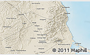 Shaded Relief 3D Map of Yuzhno-Sakhalinsk