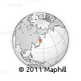 Outline Map of Yuzhno-Sakhalinsk