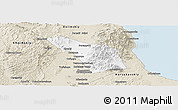 Classic Style Panoramic Map of Yuzhno-Sakhalinsk