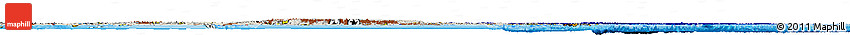 Flag Horizon Map of Russia, shaded relief outside, bathymetry sea, flag centered