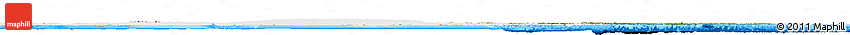 Satellite Horizon Map of Russia, single color outside, bathymetry sea