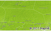 Physical 3D Map of Pravdinskiy