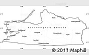Blank Simple Map of Kaliningrad, cropped outside