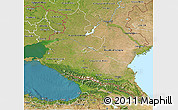 Satellite 3D Map of North Caucasus