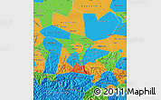 Political Map of Chechen Republic