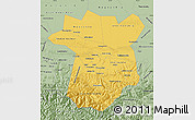 Savanna Style Map of Chechen Republic