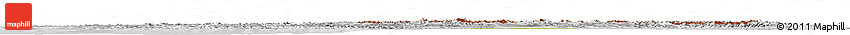 Physical Horizon Map of North Caucasus, lighten, desaturated