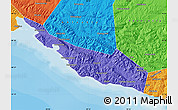 Political Map of Gelendzhik