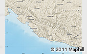 Shaded Relief Map of Gelendzhik