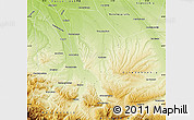 Physical Map of Labinskiy
