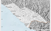 Gray Map of Sochi