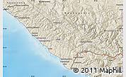 Shaded Relief Map of Sochi