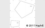 Blank Simple Map of Kamensk-Shakhtinskiy, cropped outside