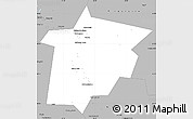 Gray Simple Map of Kholmogorskiy