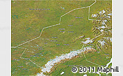 Satellite 3D Map of Vorkuta
