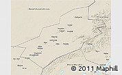 Shaded Relief 3D Map of Vorkuta