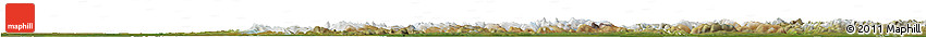 Satellite Horizon Map of Vorkuta