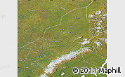 Satellite Map of Vorkuta