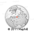 Outline Map of Naryan-Mar