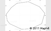 Blank Simple Map of Segezha, no labels