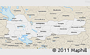 Classic Style 3D Map of Vologda Oblast