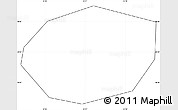 Blank Simple Map of Lodeynoye Pole, cropped outside, no labels