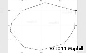 Blank Simple Map of Lodeynoye Pole
