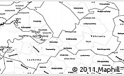 Blank Simple Map of Leningrad Oblast