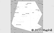 Gray Simple Map of Volosovskiy