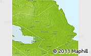 Physical 3D Map of Vsevolzhskiy