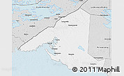 Silver Style 3D Map of Vyborgskiy