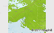 Physical Map of Vyborgskiy