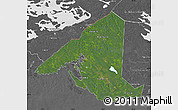 Satellite Map of Vyborgskiy, desaturated