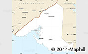 Classic Style Simple Map of Vyborgskiy