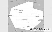 Gray Simple Map of Malovisherskiy