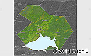 Satellite 3D Map of Novgorodskiy, desaturated