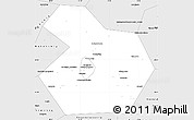 Silver Style Simple Map of Novgorodskiy