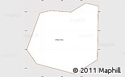 Classic Style Simple Map of Staraya Russa, cropped outside