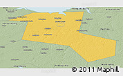 Savanna Style Panoramic Map of Starorusskiy