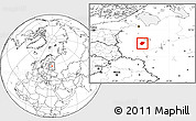 Blank Location Map of Volotovskiy