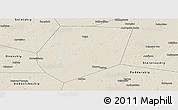 Shaded Relief Panoramic Map of Volotovskiy