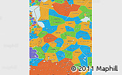Political Map of Pskov Oblast