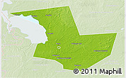 Physical 3D Map of Pskovskiy, lighten