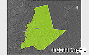 Physical 3D Map of Pytalovskiy, darken, desaturated