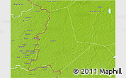 Physical 3D Map of Pytalovskiy