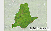Satellite 3D Map of Pytalovskiy, lighten