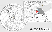 Blank Location Map of Pytalovskiy, highlighted parent region, highlighted grandparent region